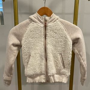 Athleta Girl Sherpa Zip-Up Hoodie Size XS/6